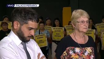 familiares y abogado de hinchas de penarol detenidos en brasil reclaman un intervencion humanitaria de la cancilleria