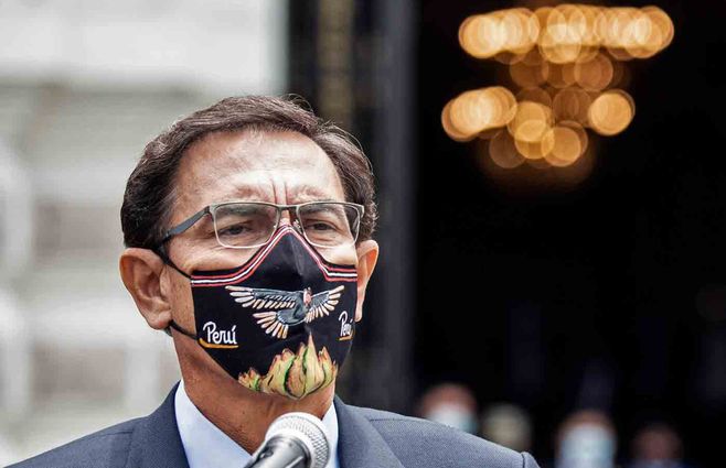 El Congreso de Perú destituyó al presidente Martín Vizcarra