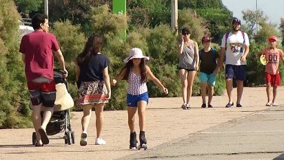 altas temperaturas en todo el pais: 31ºc en montevideo y 35ºc en el norte
