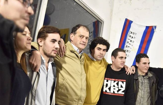 Foto de Ricardo Antúnez, publicada por La Diaria este jueves 25 de julio.