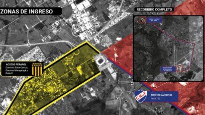 operativo con 1.900 policias para el primer clasico en el campeon del siglo