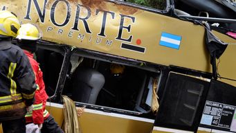 Siniestro fatal en Argentina. Foto: AFP