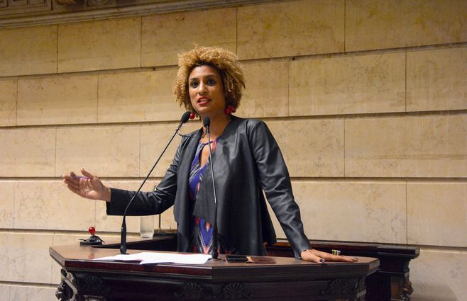 marielle franco hablando AFP.jpg