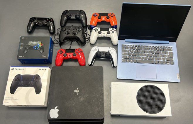 Foto: Ministerio del Interior. El pedido para que las víctimas reconozcan sus objetos robados.