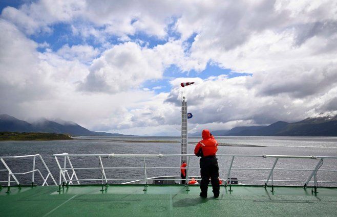 Foto: AFP. Puerto Williams, Chile.