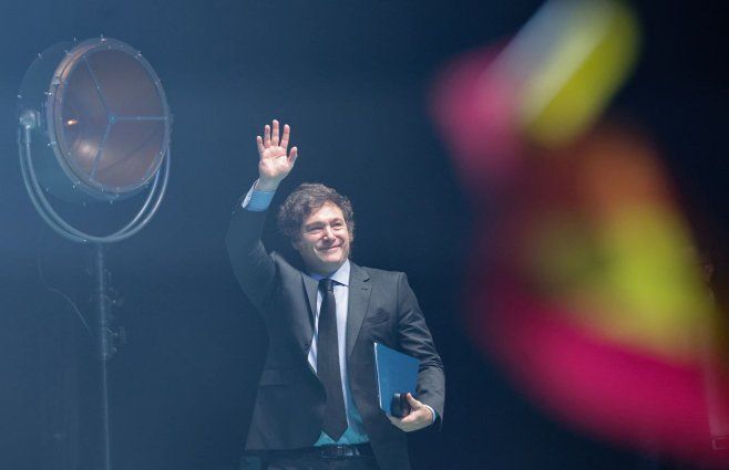 Foto: AFP. Javier Milei en crisis diplomática con España.