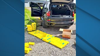 condenaron a cuatro anos de carcel al hombre que cargaba 80 kilos de droga en un auto