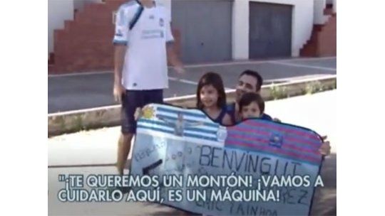 Luis Suárez, un prisionero durante sus primeras horas en Barça