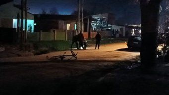 El lugar donde ocurrió el primero de los dos homicidios, en el Chuy, Rocha.&nbsp;