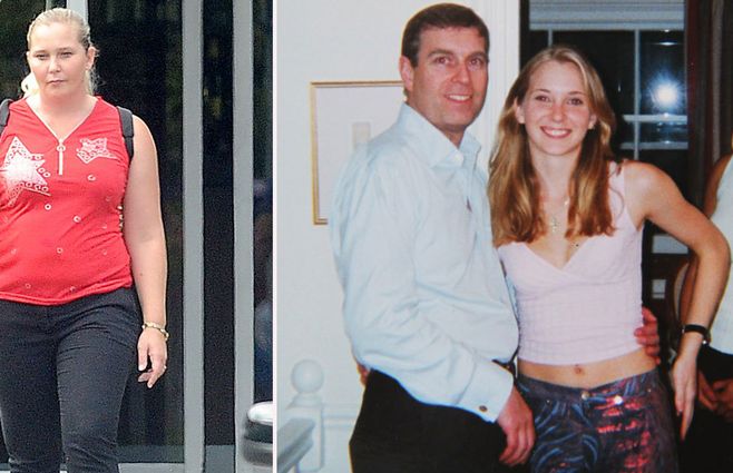 La prensa británica la foto del año 2000 y a la denunciante de abuso Virginia Giuffre hoy