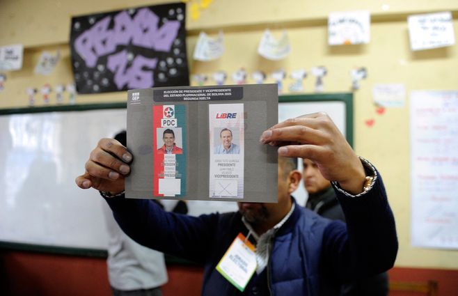 Elecciones en Bolivia. Foto: AFP