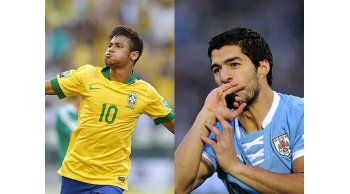Uruguay y Brasil empatan 0 a 0 por semifinales de la Copa
