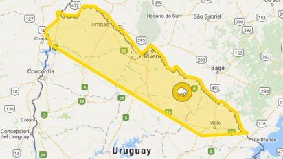 amplian alerta amarilla por tormentas fuertes en el norte y noreste