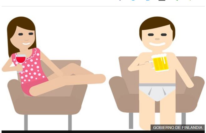 El emoji oficial que describe el arte de practicar Kalsarikänni.