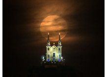 Así se vió la “Superluna” del fin de semana