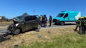 El siniestro ocurrió el miércoles en el kilómetro 1 de ruta 104, en el Chorro, próximo a Manantiales (Maldonado).
