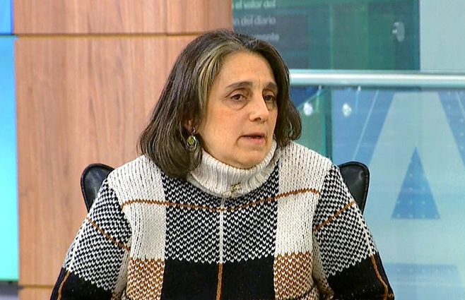 Gabriela Grille, experta que identificó al picudo rojo en las palmeras de Canelones.