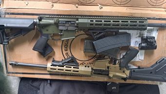 incautaron dos armas de guerra en una encomienda en una agencia de transporte en montevideo