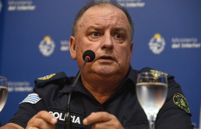 Foto: FocoUy. Víctor Trezza, jefe de Policía de Canelones.