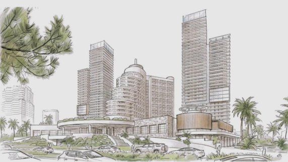 Imagen: difusión de JHSF Participações. Proyecto en Enjoy Punta del Este.