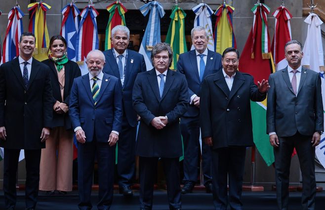 Presidentes del Mercosur. Foto: Foco UY
