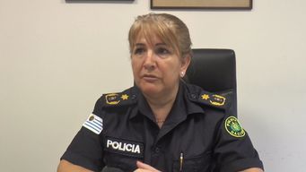 Subjefa de Durazno Andrea Corujo. 