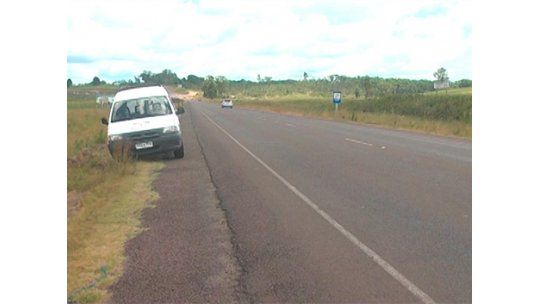 Armaron una barricada para robar en la ruta y mataron a un hombre