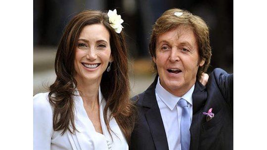No hay dos sin tres. Paul McCartney se casó por tercera vez