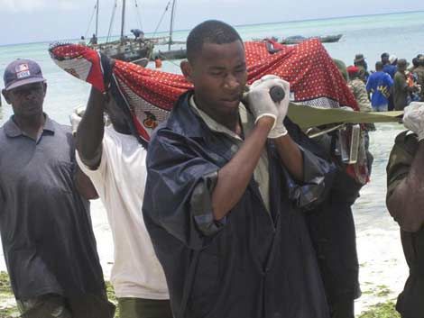 Al menos 170 muertos tras naufragio de un ferry en Tanzania