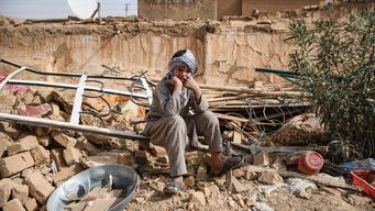 Terremoto en Afganistán. Foto: AFP