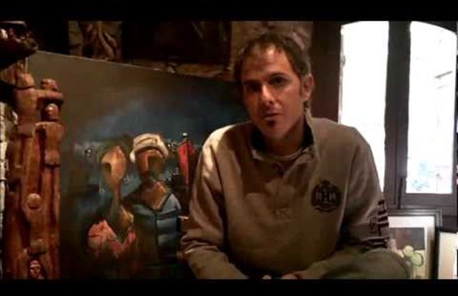 Fernando Fraga, el artista que se vio metido en una polémica impensada&nbsp;