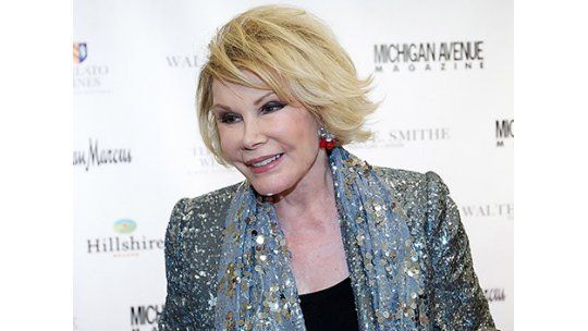 Murió la presentadora de tv estadounidense Joan Rivers