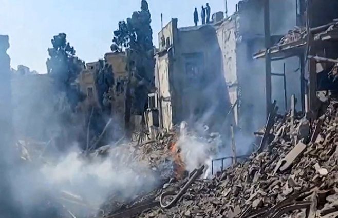 Ataques en Irán. Foto: AFP