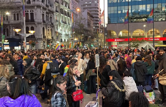 Marcha de la Diversidad 2022. Foto: Magdalena Correa, periodista.