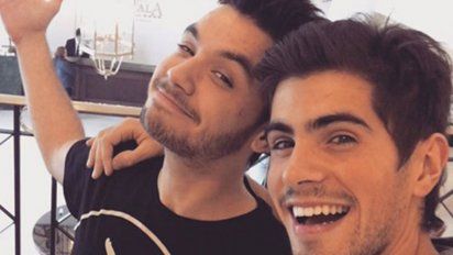 Fer y Agus, cuando todo andaba muy bien entre ellos.&nbsp;