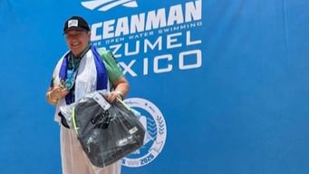 gabriela, la unica uruguaya clasificada al mundial de aguas abiertas, necesita la colaboracion para cumplir su sueno