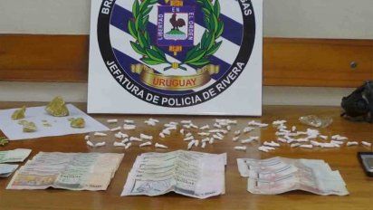 cinco detenidos por vender droga en un omnibus en desuso
