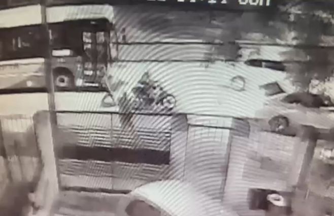 Cámara de videovigilancia a la que accedió Subrayado.