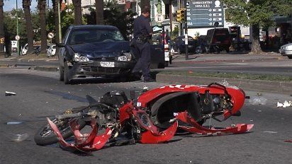 fallecieron 115 motociclistas en el transito en lo que va del ano