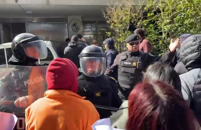 Agresor ingresado al juzgado de Atlántida.