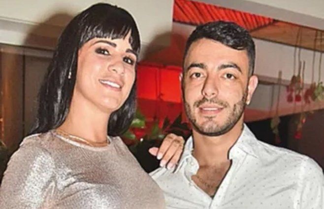 Marset con su esposa Gianina García Troche, detenida en Paraguay.&nbsp;
