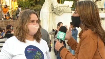 padres de escolares se movilizaron por mas dias de clase en las aulas