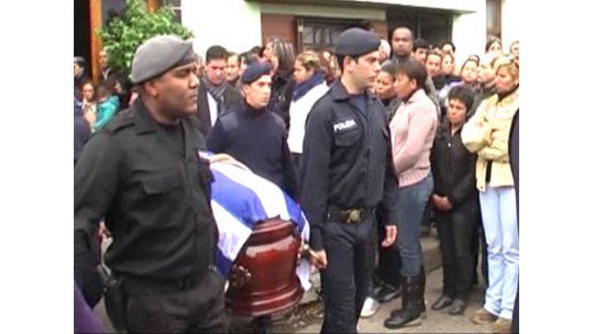 Bonomi encabezó el sepelio de Oseas Pintos