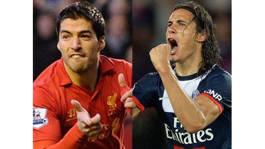 Suárez y Cavani nominados al Balón de Oro