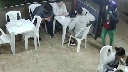 cuatro anos y 8 meses de prision al hombre que asalto pizzeria