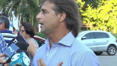lacalle pou: que esta reunion no termine siendo un salvavidas para maduro