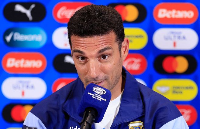 Lionel Scaloni. AFP