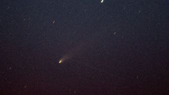 asi paso por ultima vez el cometa lemmon; para volver a verlo habra que esperar mas de 1.000 anos