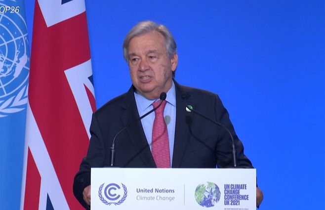 Secretario General de la ONU Antonio Guterres. FOTO: AFP.