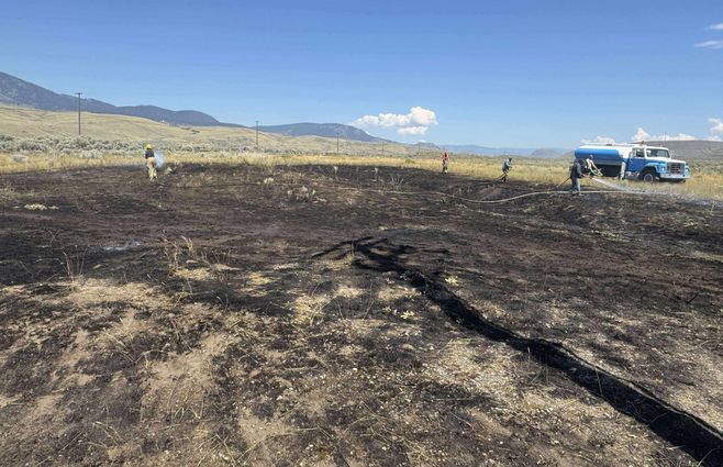 Foto: Greg Hiltz / Ashcroft Fire Rescue / AFP.